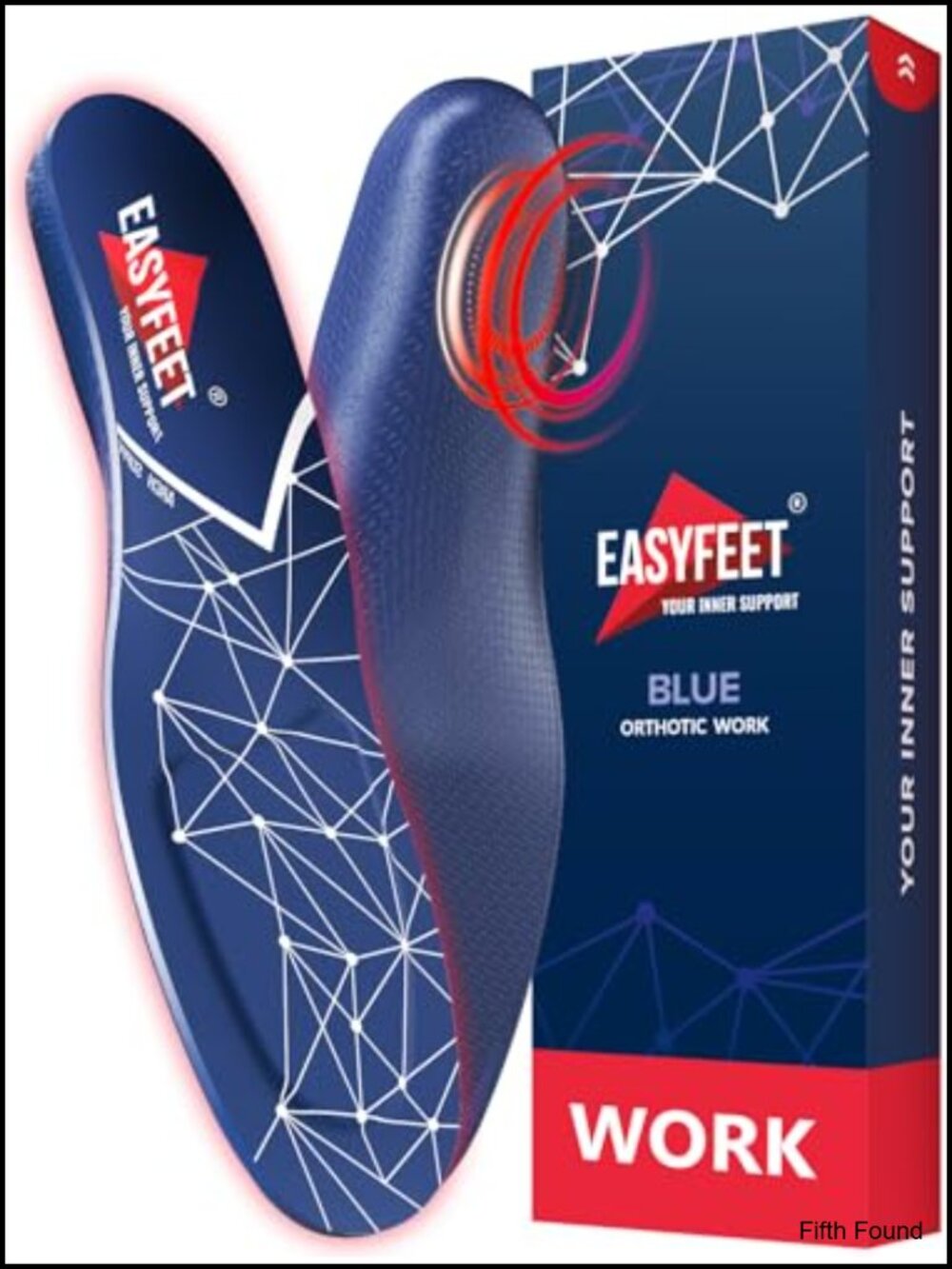 Orthotic Work Insoles Arch Support Anti-Fatigue for Standing All Day